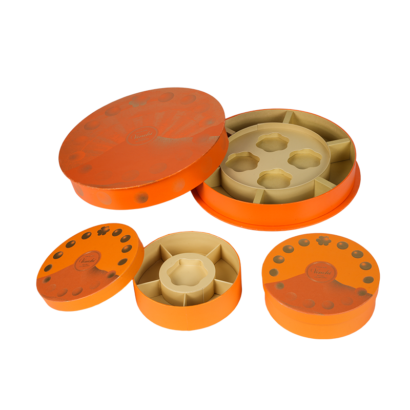 견고한 방습 원형 사탕 상자