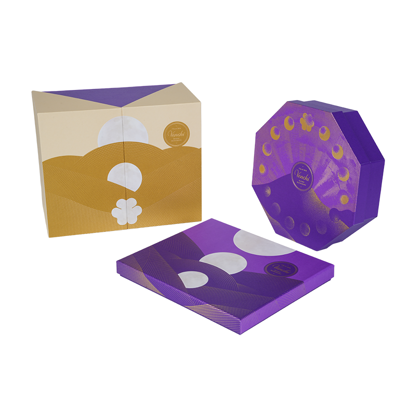 견고한 이중 도어 초콜릿 포장 상자