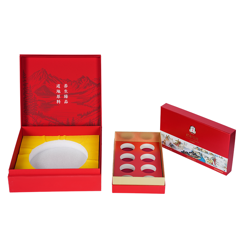 견고한 리프트 오프 뚜껑 새 둥지 선물 상자