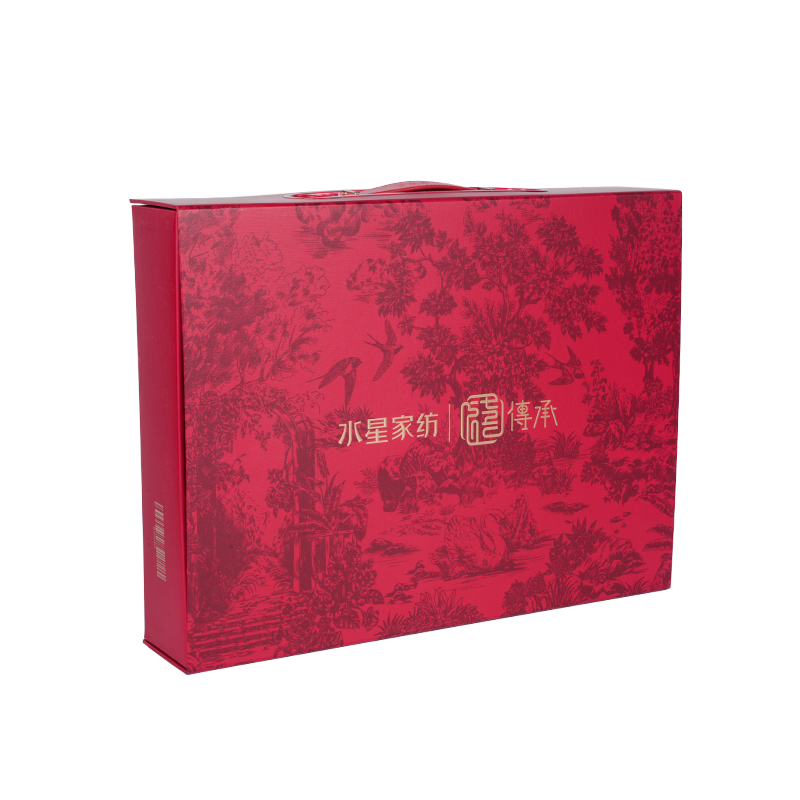 홈텍스타일 포장용 방오방습 적층 책형 종이박스