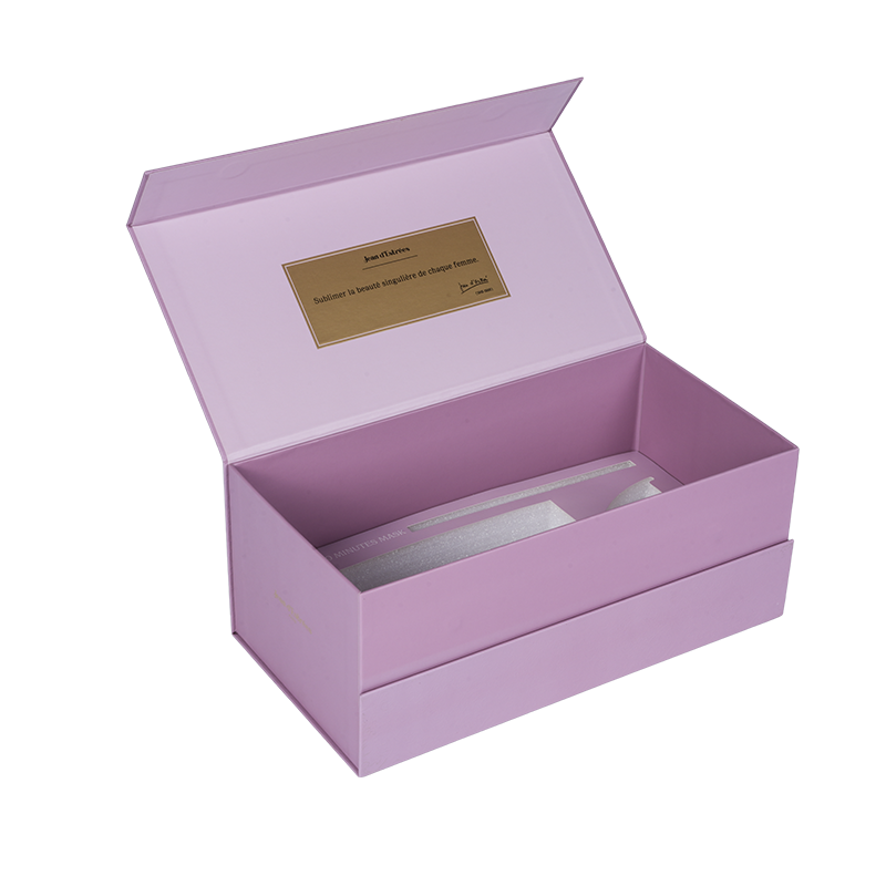 일반 포장 단단한 책 모양의 판지 상자