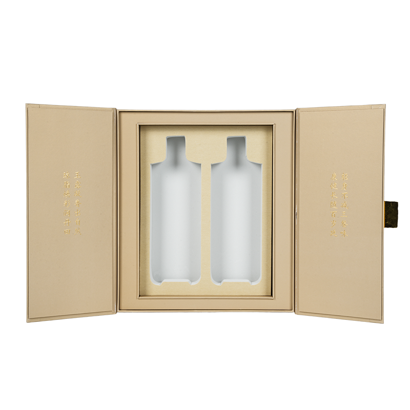 견고한 이중 도어 식용유 선물 상자
