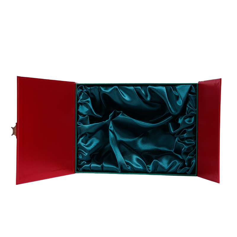 견고한 이중 도어 케이크 포장 상자