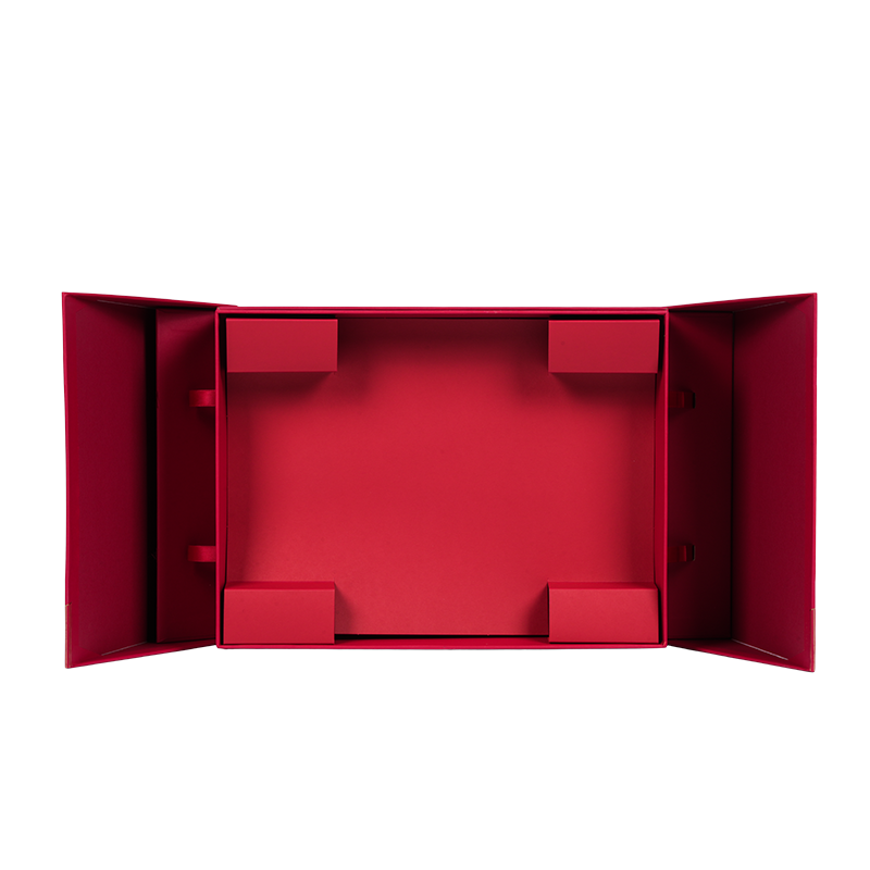 견고한 이중 도어 케이크 포장 상자