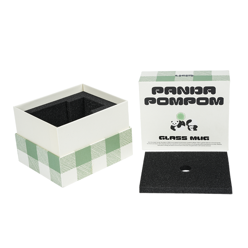 일반 포장 단단한 책 모양의 판지 상자