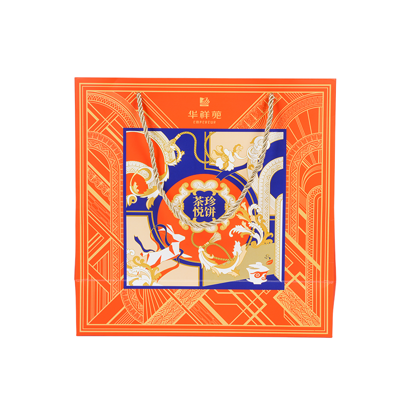 방수 손잡이 크래프트/흰색 판지 케이크 운반용 가방