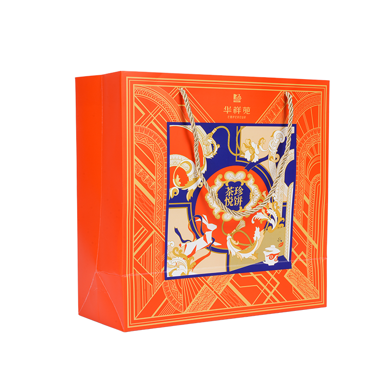 방수 손잡이 크래프트/흰색 판지 케이크 운반용 가방