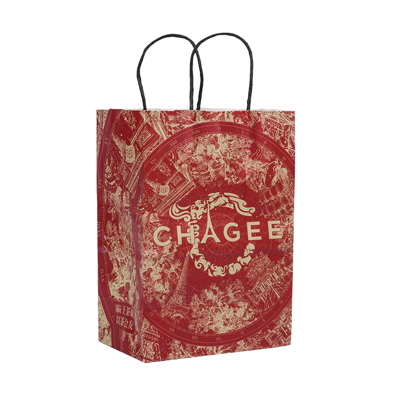 향수 포장용 핫 스탬핑 양각 흰색 판지 종이 봉지