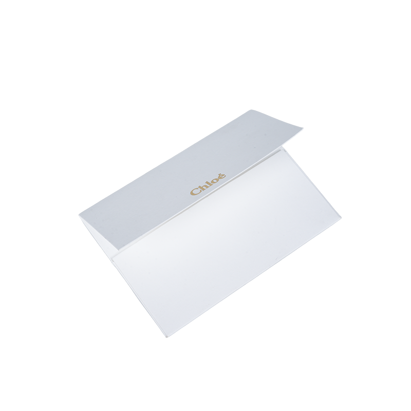 의류 포장용 이중층 흰색 판지 행 태그