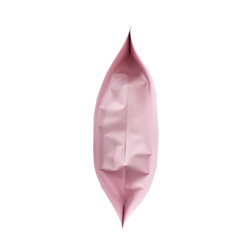 갓 양조한 다크 초콜릿 불규칙한 모양의 부드러운 포장 백