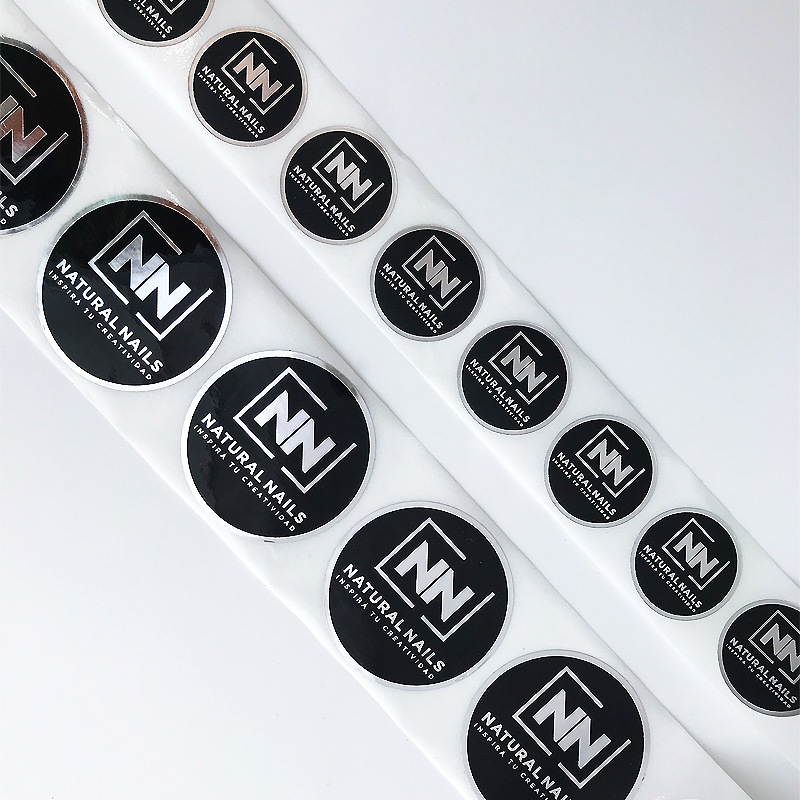 화장품 포장용 접착 스티커