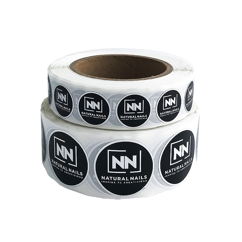 화장품 포장용 접착 스티커