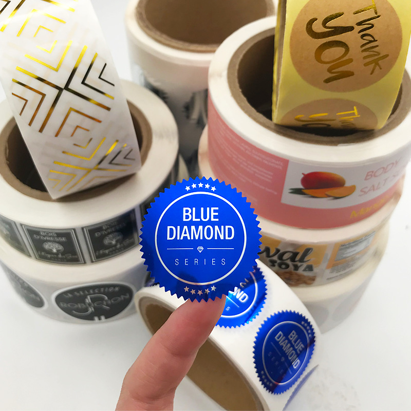 코팅지 접착라벨