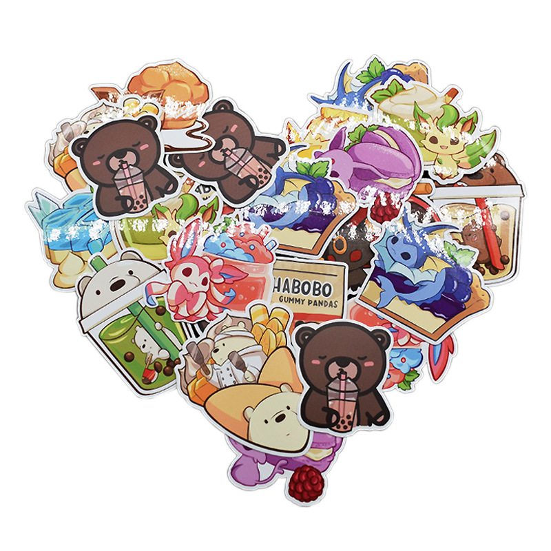 코팅지 접착라벨