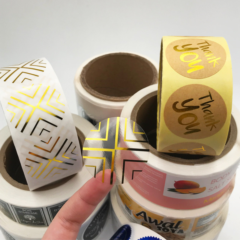 코팅지 접착라벨